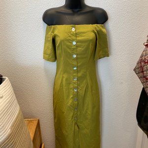 Paloma Wool Off the Shoulder Dress Sz 34/XS